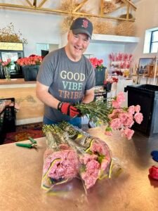 Scott Processing Flowers in Utah